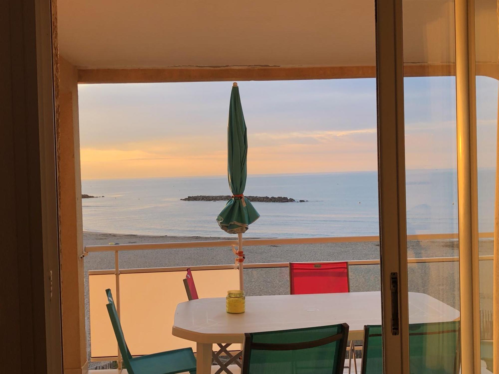 Appartement Front De Mer Valras-Plage Exteriér fotografie
